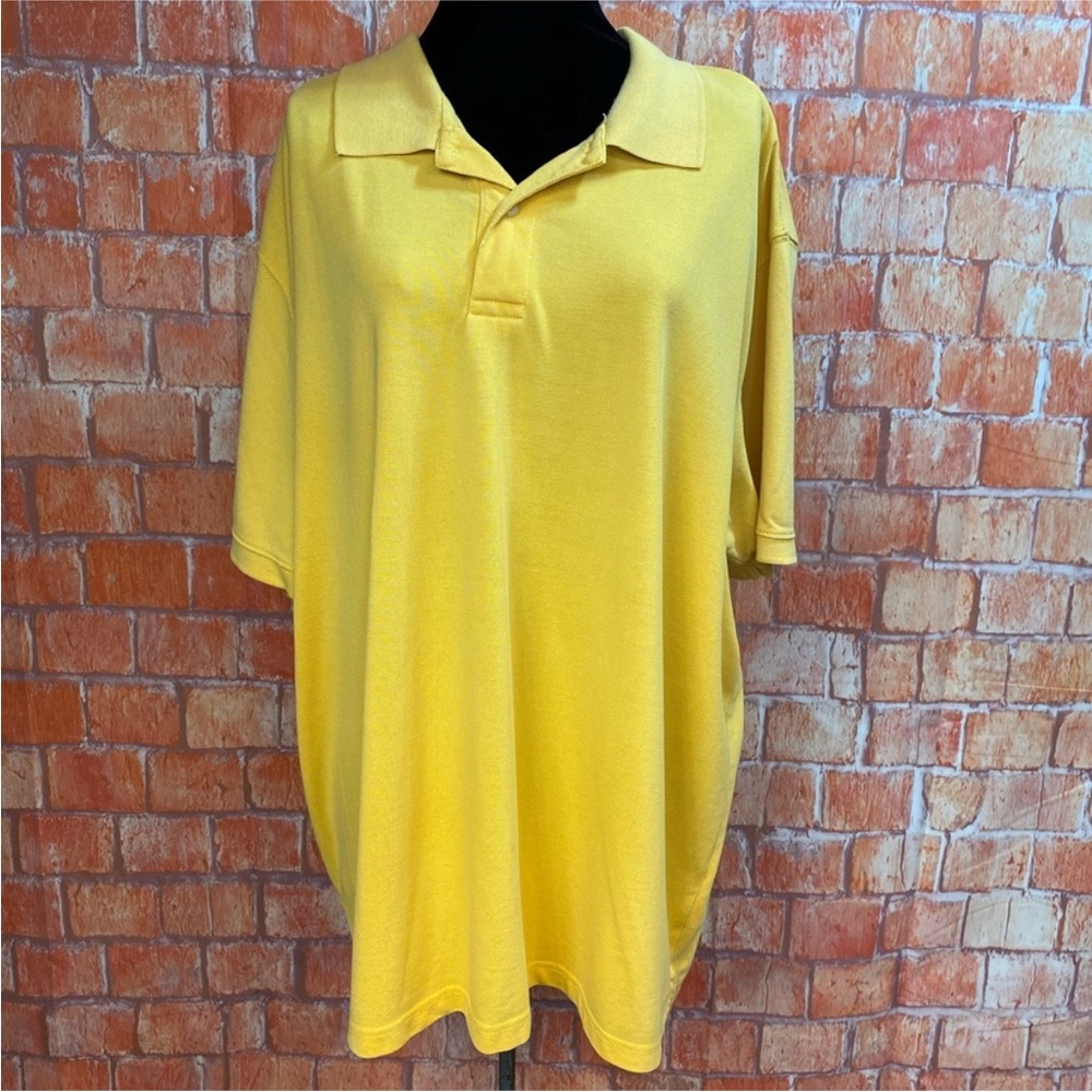 St. Joh’s Bay Men’s Yellow Polo Shirt